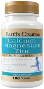 Calcium Magnesium Zinc Con Vitamina D3